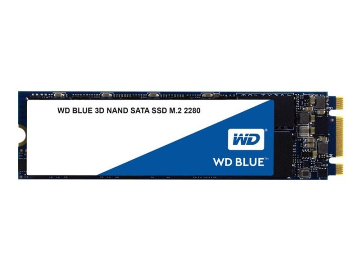 WD Blue 3D NAND SATA SSD SSD WDS500G2B0B 500GB M.2 SATA-600 i gruppen COMPUTERTILBEHØR / Computerkomponenter / Harddiske / SSD hos TP E-commerce Nordic AB (38-86141)