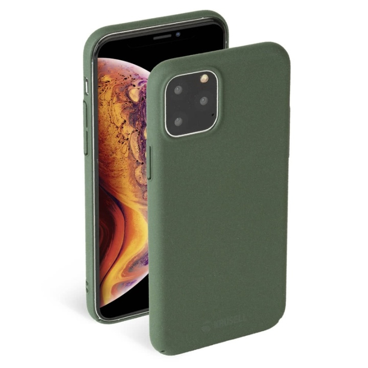 Krusell Sandby Shell til Iphone 11, grøn i gruppen SMARTPHONES & TABLETS / Mobil Beskyttelse / Apple / iPhone 11 Pro / Cover hos TP E-commerce Nordic AB (38-86466)