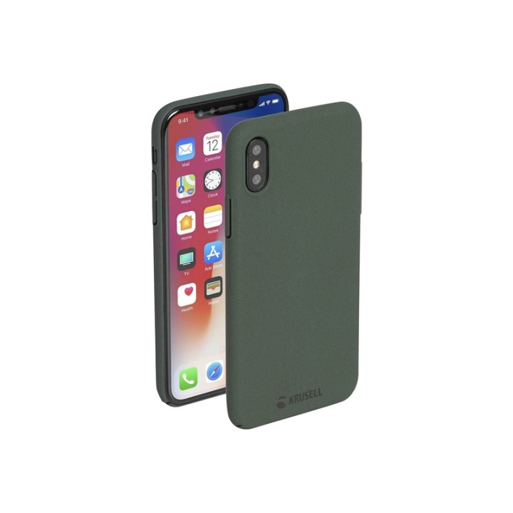 Krusell Sandby till iPhone X/Xs, Grön i gruppen SMARTPHONES & TABLETS / Mobil Beskyttelse / Apple / iPhone X/XS / Cover hos TP E-commerce Nordic AB (38-86469)