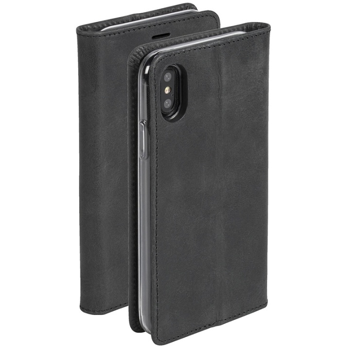 Krusell Sunne FolioCase Wallet Case til iPhone X/Xs, sort i gruppen SMARTPHONES & TABLETS / Mobil Beskyttelse / Apple / iPhone X/XS / Cover hos TP E-commerce Nordic AB (38-86471)
