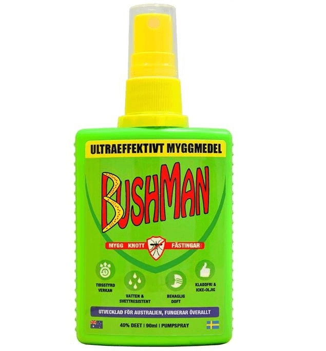 Bushman Ultraeffektivt Myggmedel, Pump 90 ml i gruppen HJEM, HUS & HAVE / Have og gårdhave / Skadedyr hos Teknikproffset Nordic AB (38-86532)