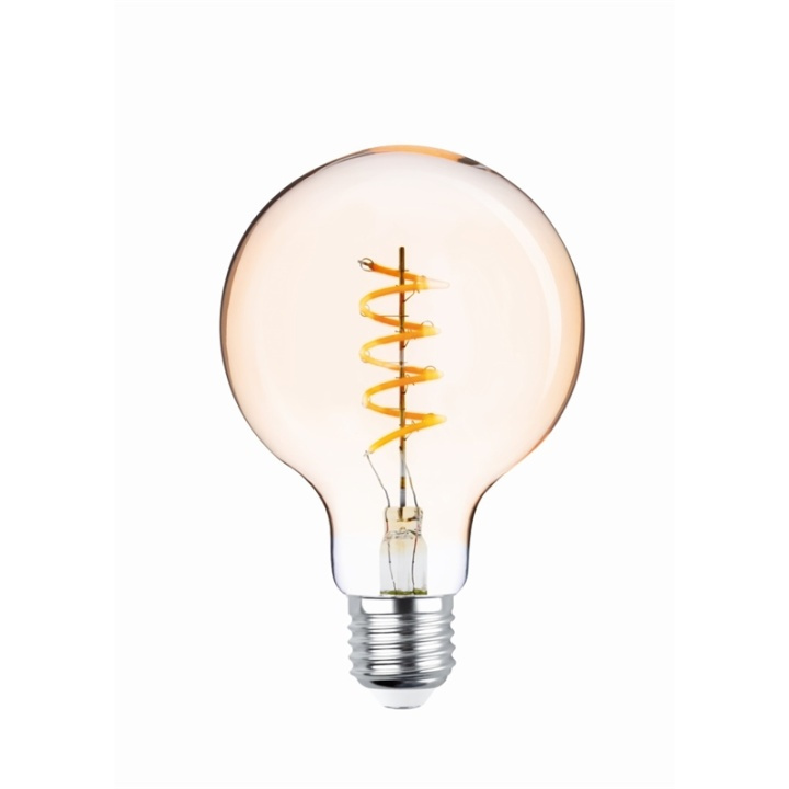 Forever Light Retro LED-lampa med filament Guld, E27 4W 2000K 250lm i gruppen HJEMMEELEKTRONIK / Lys / LED lamper hos TP E-commerce Nordic AB (38-86593)