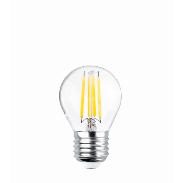 Forever Light Klar LED-lampe med glødetråd, E27 G45 4W 2700K 470lm i gruppen HJEMMEELEKTRONIK / Lys / LED lamper hos TP E-commerce Nordic AB (38-86595)