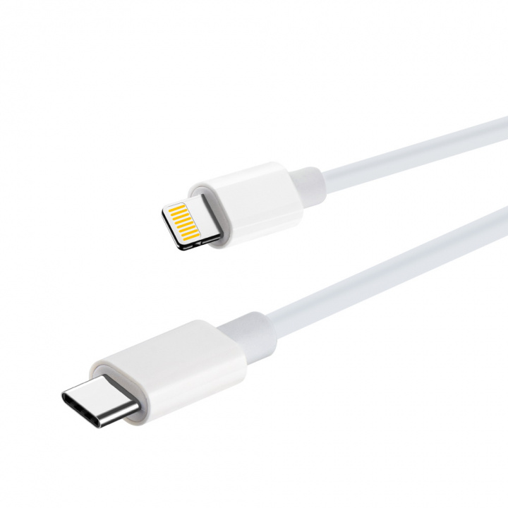 Maxlife MXUC-05 Power Direct USB-C til Lightning-kabel 2,0 m 20W, hvid i gruppen SMARTPHONES & TABLETS / Opladere og kabler / Kabler / Kabler Type C hos TP E-commerce Nordic AB (38-86697)
