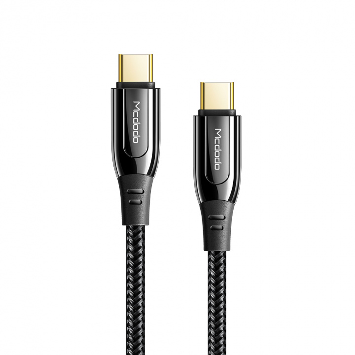 Mcdodo CA-8123 PD USB-C - USB-C cable 100W 2,0 m, Black i gruppen SMARTPHONES & TABLETS / Opladere og kabler / Kabler / Kabler Type C hos TP E-commerce Nordic AB (38-86701)