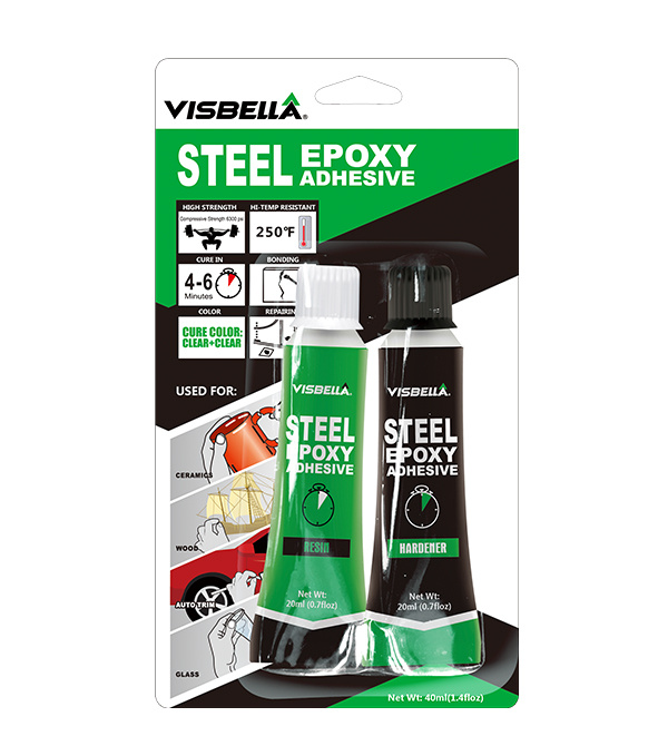 Visbella Epoxy AB-klæbemiddel 20ml+20ml (Transparent+Transparent) i gruppen HJEM, HUS & HAVE / Værktøj / Øvrigt værktøjer og tilbehør hos TP E-commerce Nordic AB (38-86711)