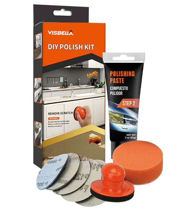 Visbella DIY Plastic Plate Polering Kit - Color Box i gruppen HJEM, HUS & HAVE / Værktøj / Øvrigt værktøjer og tilbehør hos TP E-commerce Nordic AB (38-86713)