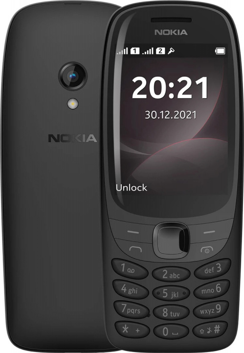 Nokia 6310 DS, Svart i gruppen SMARTPHONES & TABLETS / Mobiltelefoner & smartphones hos TP E-commerce Nordic AB (38-86748)