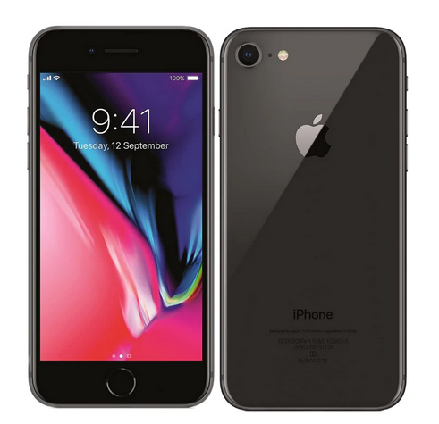 iPhone 8 256 GB, Space Gray Preowned: Tier1 Asset - Okay Condition i gruppen SMARTPHONES & TABLETS / Mobiltelefoner & smartphones hos TP E-commerce Nordic AB (38-86798)