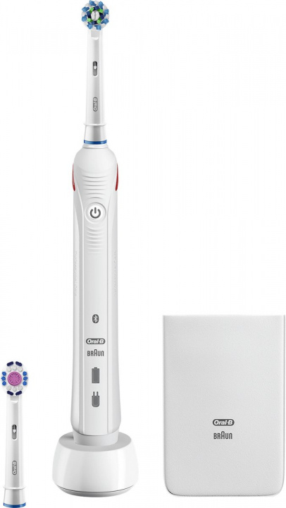 Oral-B Smart 4 4200W Eltandborste, Vit i gruppen SKØNHED & HELSE / Oral pleje / Elektriske tandbørster hos TP E-commerce Nordic AB (38-86845)