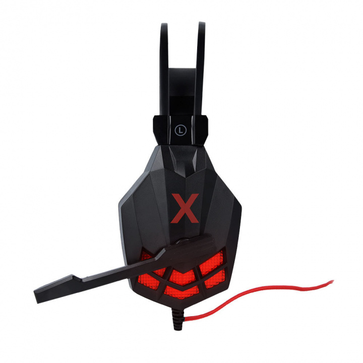 Maxlife Gaming MXGH-200 over-ear-hovedtelefoner med ledning 3,5 mm sort i gruppen COMPUTERTILBEHØR / GAMING / Headset hos TP E-commerce Nordic AB (38-86858)