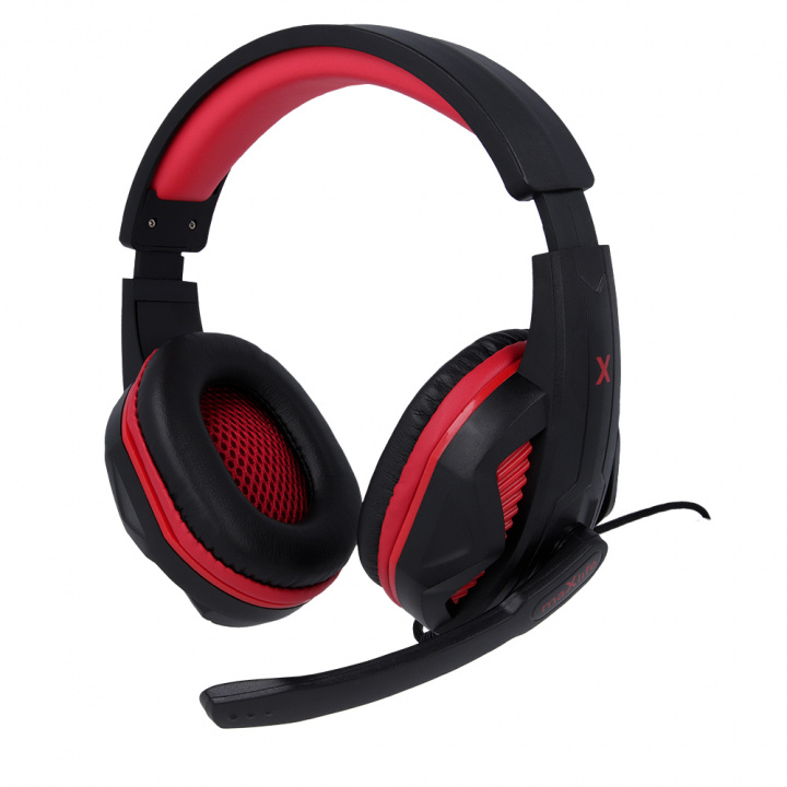 Maxlife Gaming MXGH-100 trådat over-ear hörlurar 3,5 mm svart i gruppen COMPUTERTILBEHØR / GAMING / Headset hos TP E-commerce Nordic AB (38-86859)