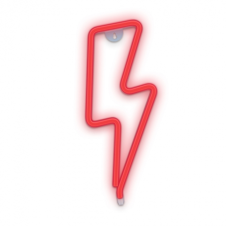 Forever Light Neon LED lys Flash, batteri + USB FLNEO6, Rød i gruppen HJEMMEELEKTRONIK / Lys / Bordlamper hos TP E-commerce Nordic AB (38-86897)