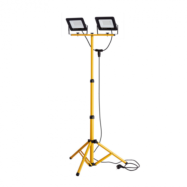 Forever Light Arbetslampa LED 2x30W 6000K med stativ i gruppen HJEM, HUS & HAVE / Elektricitet & Belysning / Arbejdsbelysning hos TP E-commerce Nordic AB (38-86901)