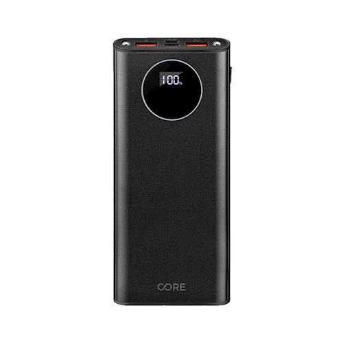 Forever Core powerbank 10000 mAh PD + QC3.0 FC-01 22,5W, Svart i gruppen SMARTPHONES & TABLETS / Opladere og kabler / Powerbanks hos TP E-commerce Nordic AB (38-86935)