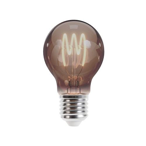 Forever Light LED-lampa med filament E27 A60 4W 230V 2000K 250lm SF, Sotat glas i gruppen HJEMMEELEKTRONIK / Lys / LED lamper hos TP E-commerce Nordic AB (38-86947)