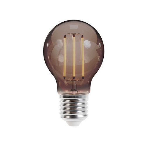 Forever Light LED-lampe Filament E27 A60 4W 230V 2000K 400lm COG, Sodet glas i gruppen HJEMMEELEKTRONIK / Lys / LED lamper hos TP E-commerce Nordic AB (38-86948)