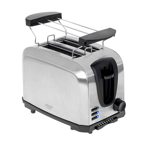 Adler AD 3222 Brødrister med rist til rundstykker i gruppen HJEM, HUS & HAVE / Husholdningsapparater / Brødristere & Sandwich Makers / Brødristere hos TP E-commerce Nordic AB (38-86961)