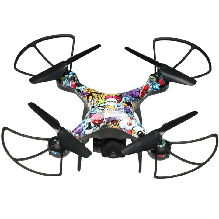 Denver Drone HD-kamera Stort batteri Højdeholder i gruppen LEGETØJ, BØRN & BABY / Radiostyrede / Droner hos TP E-commerce Nordic AB (38-87237)
