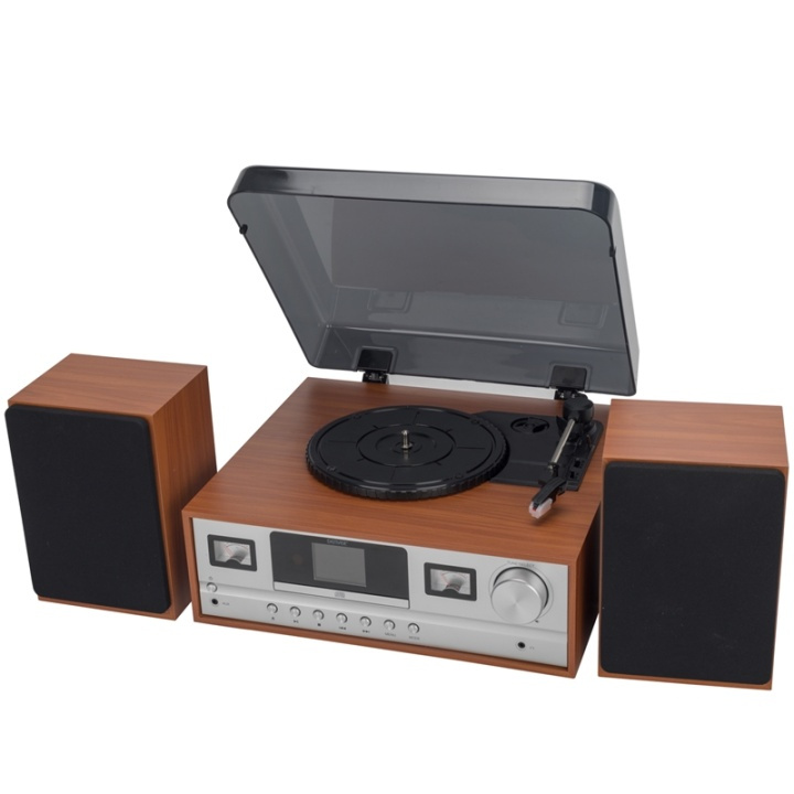 Denver Retro Music System TT/BT/DAB+/ i gruppen HJEMMEELEKTRONIK / Lyd & billede / Hjemmebiograf, HiFi & Bærbar / Kompakt stereo & pladespiller hos TP E-commerce Nordic AB (38-87250)