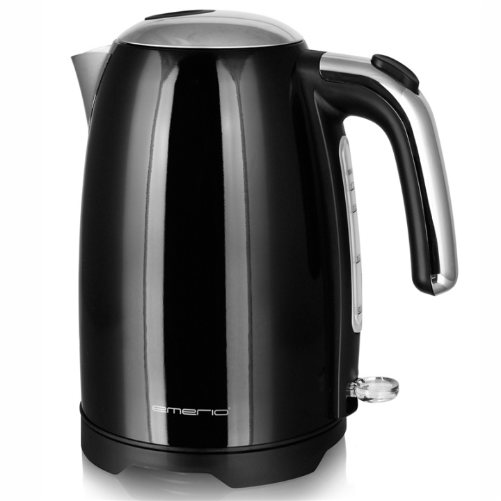 Emerio Vattenkokare Retro Black 1,7l i gruppen HJEM, HUS & HAVE / Husholdningsapparater / Vand & Juice / Elkedel hos TP E-commerce Nordic AB (38-87339)