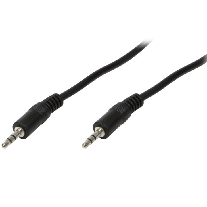 LogiLink Audiokabel 3,5mm-hane - 3,5mm i gruppen HJEMMEELEKTRONIK / Kabler og adaptere / Audio Analog / 3.5 mm hos TP E-commerce Nordic AB (38-87652)