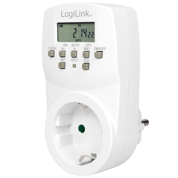 LogiLink Inomhustimer Digital 1800W i gruppen HJEM, HUS & HAVE / Elektricitet & Belysning / Timer hos TP E-commerce Nordic AB (38-87667)
