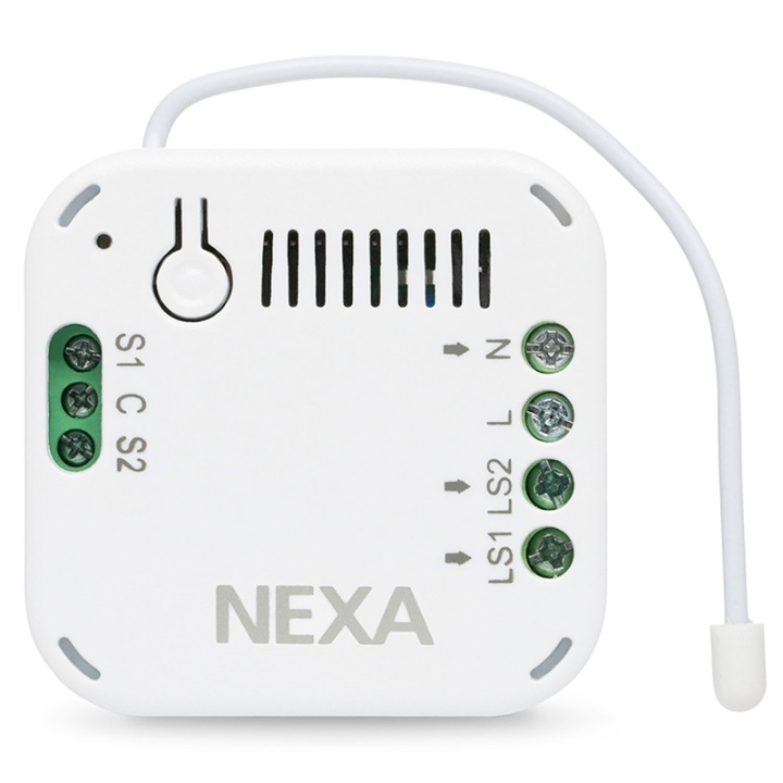 Nexa Inbyggnadsmottagare På/Av 2-kanaler Z-Wave AN-196 i gruppen HJEM, HUS & HAVE / Elektricitet & Belysning / El-installation / Tilbehør hos TP E-commerce Nordic AB (38-87767)