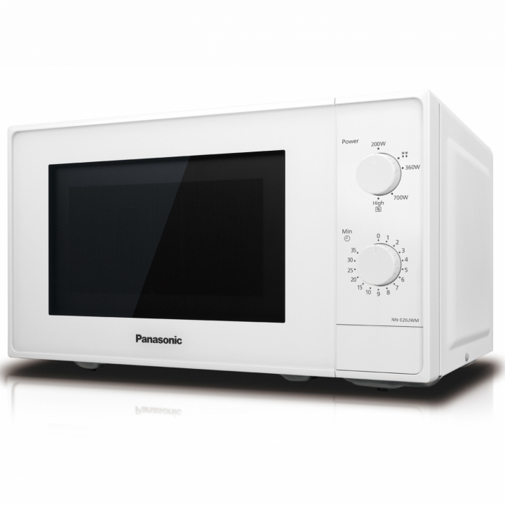 Panasonic Mikrovågsugn 20L 800W, Vit i gruppen HJEM, HUS & HAVE / Husholdningsapparater / Mikrobølgeovne hos TP E-commerce Nordic AB (38-87854)