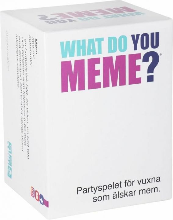 Peliko What do you Meme (SV) (40860362) i gruppen LEGETØJ, BØRN & BABY / Spil / Brætspil hos TP E-commerce Nordic AB (38-87870)