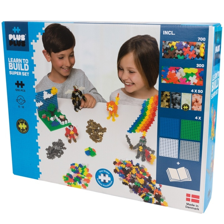 Plus-Plus Learn to Build Mega set/Basic i gruppen LEGETØJ, BØRN & BABY / Legetøj / Bygge legesager / Klodser hos TP E-commerce Nordic AB (38-87974)