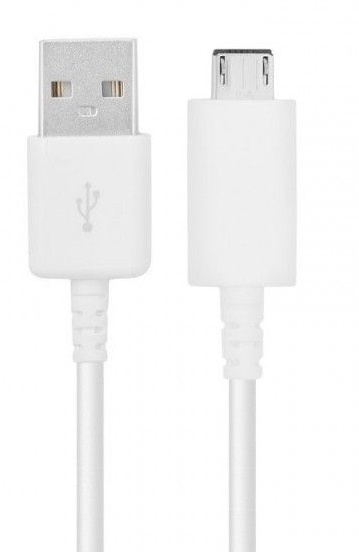 Samsung EP-DG925UWE, microUSB-kabel, 1 m, hvid, bulk i gruppen SMARTPHONES & TABLETS / Opladere og kabler / Kabler / Kabler microUSB hos TP E-commerce Nordic AB (38-88033)