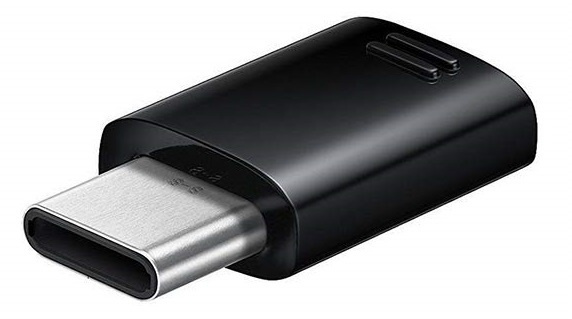 Samsung Adapter GH98-41290A microUSB till USB-C, Bulk, Svart i gruppen SMARTPHONES & TABLETS / Opladere og kabler / Adaptere hos TP E-commerce Nordic AB (38-88051)