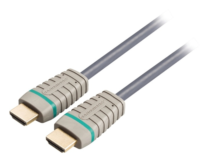 Højhastigheds HDMI-kabel med Ethernet, HDMI til HDMI, 2 m i gruppen HJEMMEELEKTRONIK / Kabler og adaptere / HDMI / Kabler hos TP E-commerce Nordic AB (38-88100)