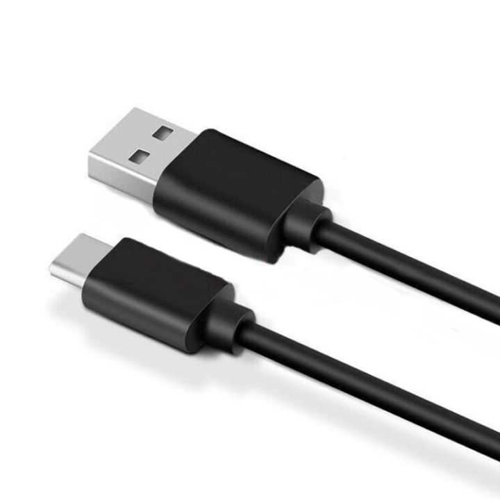 USB-C till USB A 2.0 kabel 1,5m, HI-SPEED, Svart i gruppen SMARTPHONES & TABLETS / Opladere og kabler / Kabler / Kabler Type C hos TP E-commerce Nordic AB (38-88129)