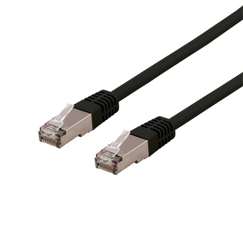 DELTACO S/FTP Cat6 patchkabel, 20m, 250MHz, Delta-certificeret, LSZH, svart i gruppen COMPUTERTILBEHØR / Kabler og adaptere / Netværkskabler / Cat6 hos TP E-commerce Nordic AB (38-88230)