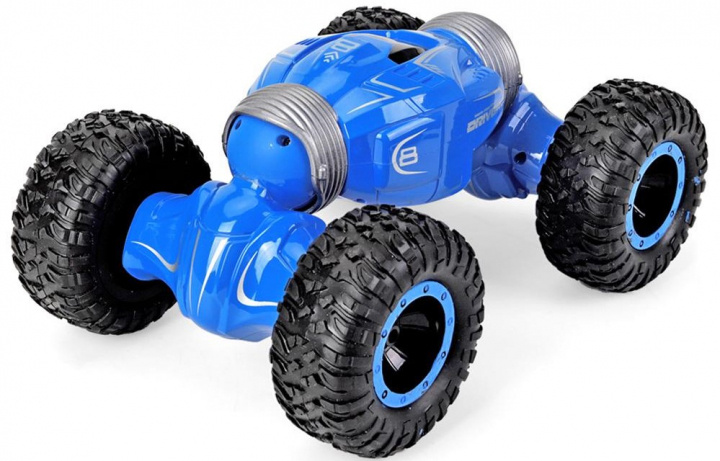 JJRC Q70 Twister Stunt, transformerende radiostyret bil, 2.4G, 1:16, blå i gruppen LEGETØJ, BØRN & BABY / Radiostyrede / Radiostyrede biler hos TP E-commerce Nordic AB (38-88254-BL)
