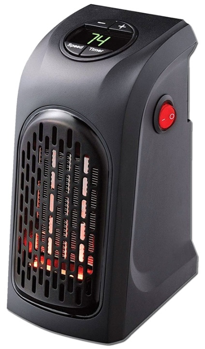 Cenocco liten värmefläkt för vägguttag, tystgående i gruppen HJEM, HUS & HAVE / Ventilator & Klima apparater / Varme ventilatorer hos TP E-commerce Nordic AB (38-88267)
