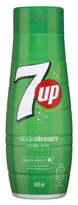 Sodastream 7Up 440 ml - giver 8 liter i gruppen HJEM, HUS & HAVE / Husholdningsapparater / Vand & Juice / Kulsyremaskiner / Smag hos TP E-commerce Nordic AB (38-88281)
