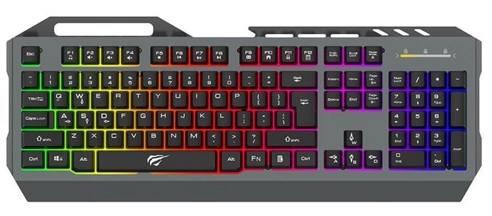 Havit KB418L - gaming keyboard i gruppen COMPUTERTILBEHØR / Mus og tastatur / Tastatur / Med ledning hos TP E-commerce Nordic AB (38-88460)