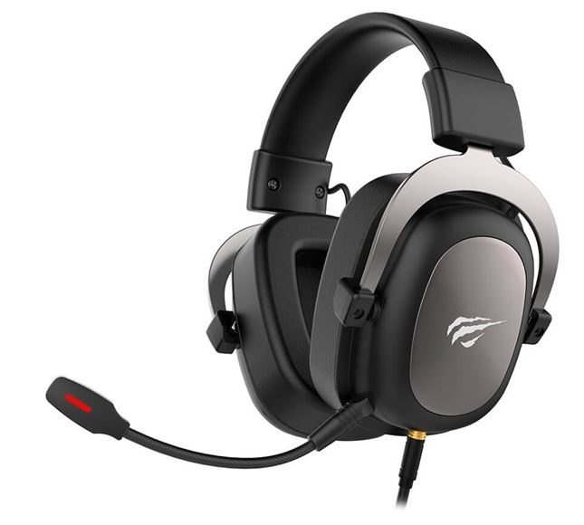 Havit Gaming headset 7.1 Svart/Gun Metal i gruppen COMPUTERTILBEHØR / GAMING / Headset hos TP E-commerce Nordic AB (38-88469)