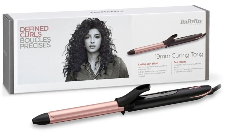 Babyliss C450E Krøllejern 19 mm med 6 varmetilstande i gruppen SKØNHED & HELSE / Hår og styling / Styling værktøjer / Krøllejern hos TP E-commerce Nordic AB (38-88645)