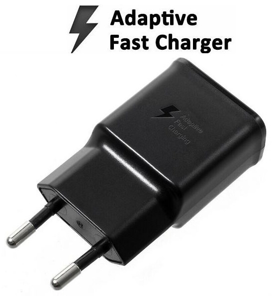 Samsung Original hurtigoplader EP-TA200 USB A, sort, bulk i gruppen SMARTPHONES & TABLETS / Opladere og kabler / Vægoplader / Vægoplader USB hos TP E-commerce Nordic AB (38-88683)