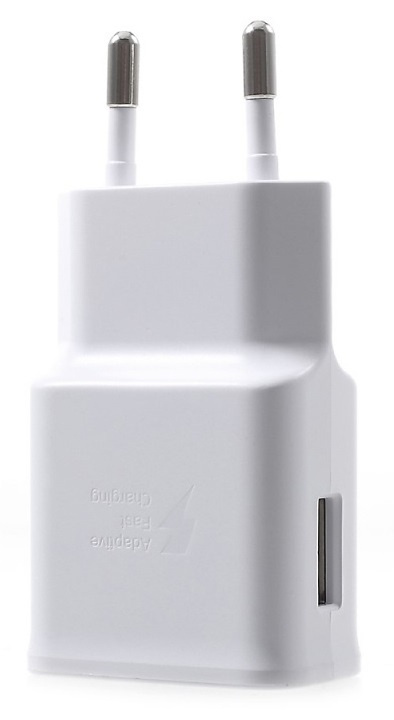 Samsung Original hurtigoplader EP-TA200 USB Type-A, hvid, løs vægt i gruppen SMARTPHONES & TABLETS / Opladere og kabler / Vægoplader / Vægoplader USB hos TP E-commerce Nordic AB (38-88841)