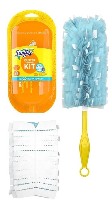 Swiffer Dammvippa med 5st Refillers i gruppen HJEM, HUS & HAVE / Rengøringsmidler / Øvrigt rengørings tilbehør hos TP E-commerce Nordic AB (38-89080)