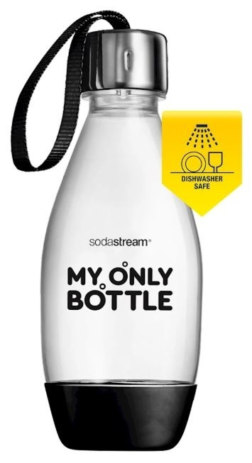 SodaStream My Only Bottle 0,5 l, Svart i gruppen HJEM, HUS & HAVE / Husholdningsapparater / Vand & Juice / Kulsyremaskiner / Tilbehør hos TP E-commerce Nordic AB (38-89119)