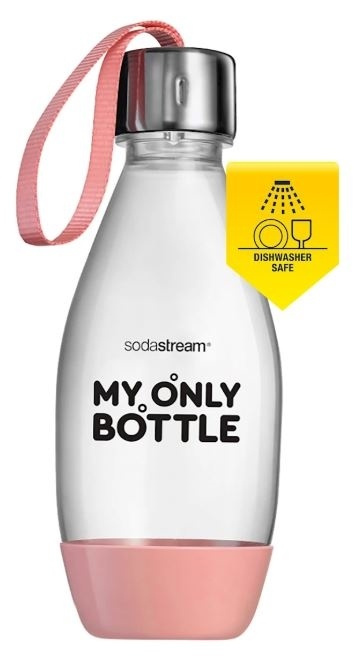 SodaStream My Only Bottle 0,5 l, Rosa i gruppen HJEM, HUS & HAVE / Husholdningsapparater / Vand & Juice / Kulsyremaskiner / Tilbehør hos TP E-commerce Nordic AB (38-89121)