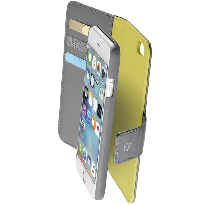 Cellularline Combo-etui til iPhone 6/6S, grå/gul i gruppen SMARTPHONES & TABLETS / Mobil Beskyttelse / Apple / iPhone 6/6S / Cover hos TP E-commerce Nordic AB (38-89156)