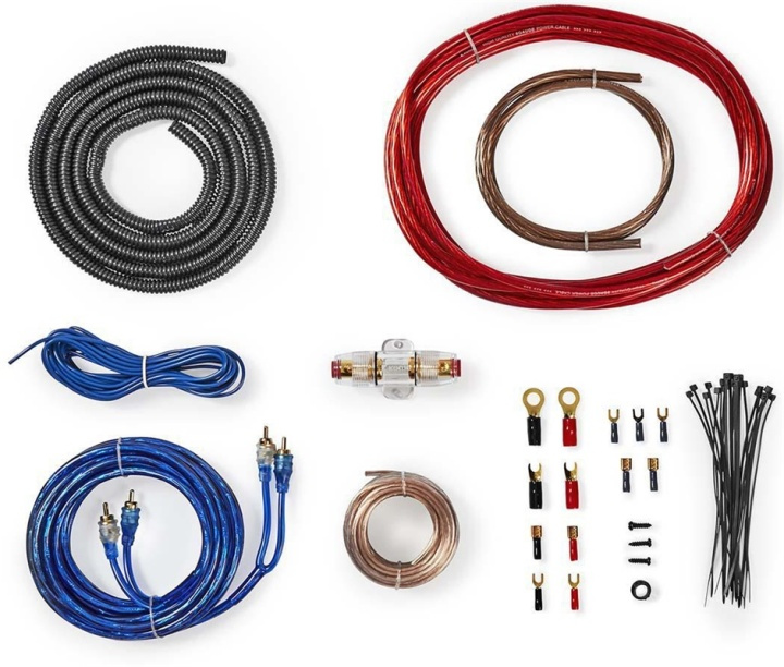 Nedis Bil Audio Connector Kit | 800 W | Guldplateret | Gaveæske i gruppen BIL / Bil lyd & multimedia / Kabler hos TP E-commerce Nordic AB (38-89260)