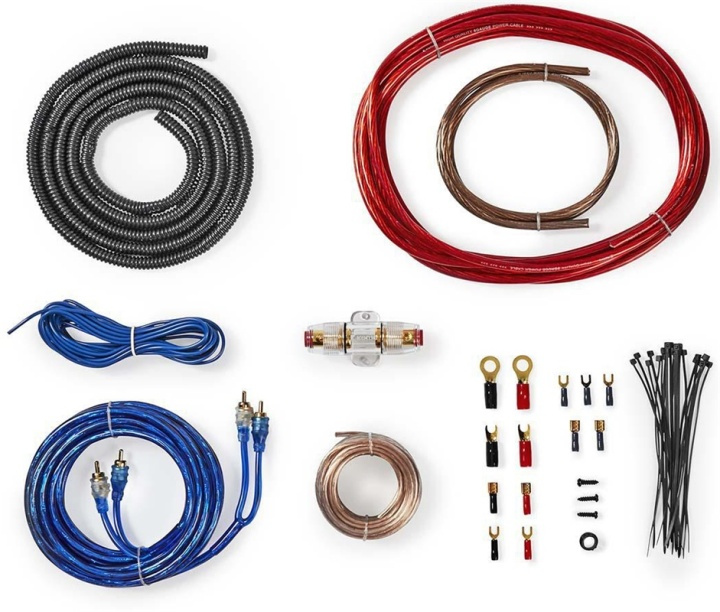 Nedis Bil Audio Connector Kit | 800 W | Guldplateret | Blister i gruppen BIL / Bil lyd & multimedia / Kabler hos TP E-commerce Nordic AB (38-89260)